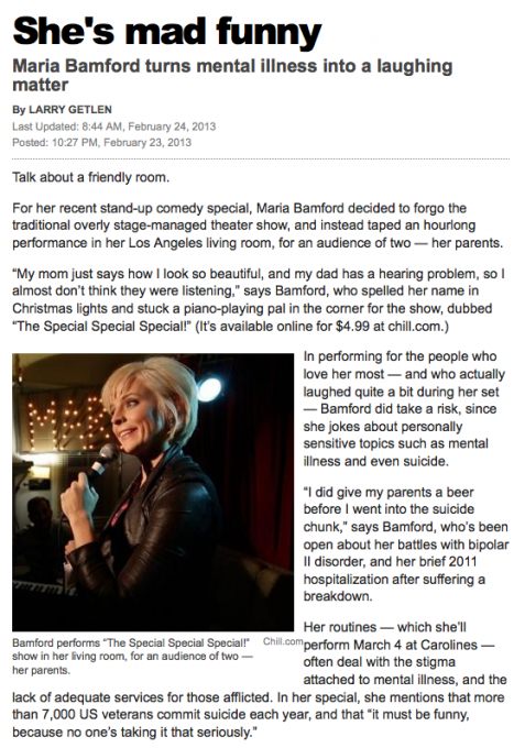 Maria Bamford at Moore Theatre