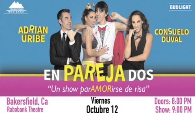 EnParejaDos: Adrian Uribe & Consuelo Duval at Moore Theatre