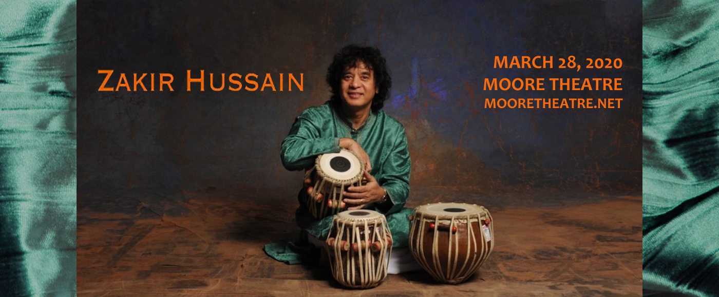 Zakir Hussain at Moore Theatre tickets Zakir Hussain at Moore Theatre