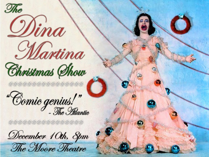 Dina Martina Christmas Show at Moore Theatre