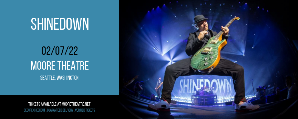 Shinedown at Moore Theatre