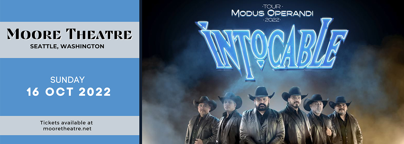 Intocable at Moore Theatre tickets Intocable at Moore Theatre