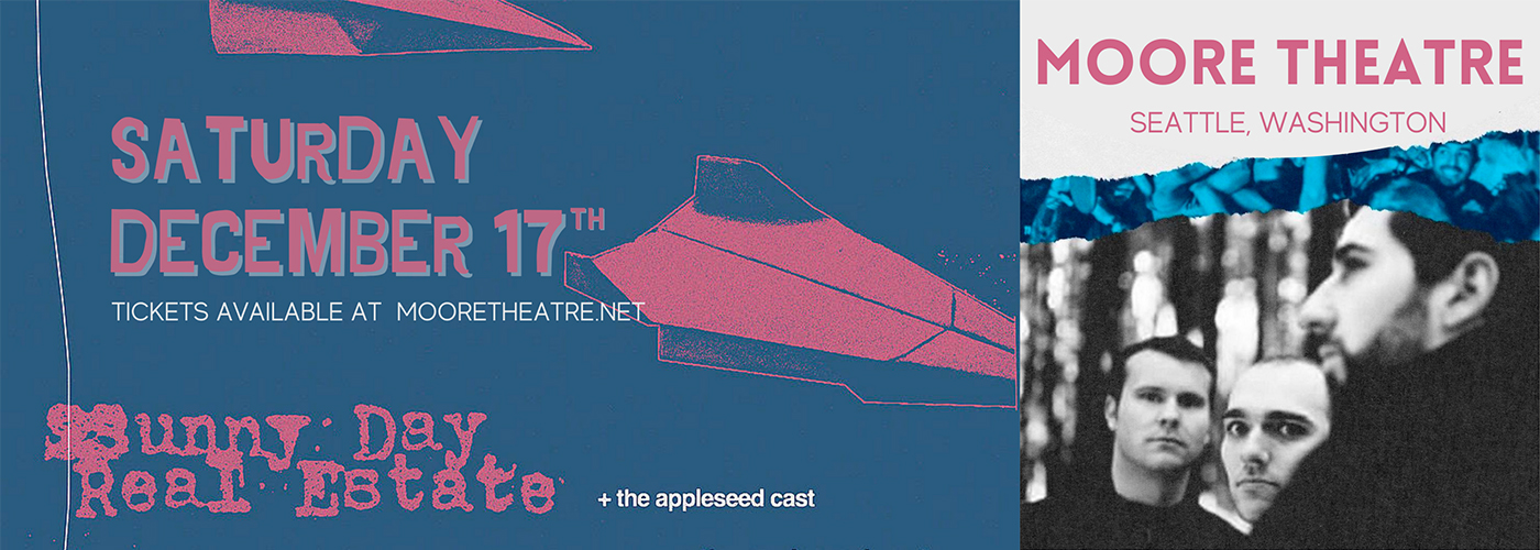 Sunny Day Real Estate at Moore Theatre tickets Sunny Day Real Estate at Moore Theatre