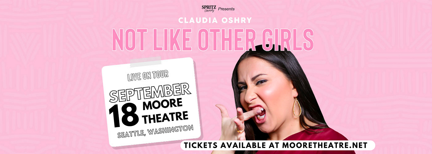 Claudia Oshry at Moore Theatre