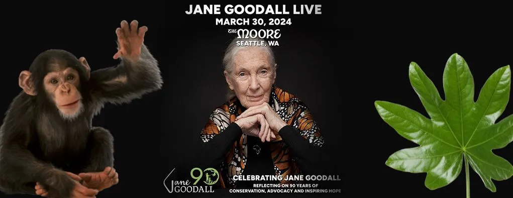 Jane Goodall at Moore Theatre - WA