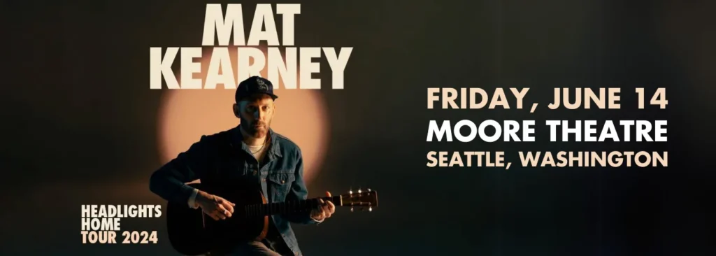 Mat Kearney at Moore Theatre - WA