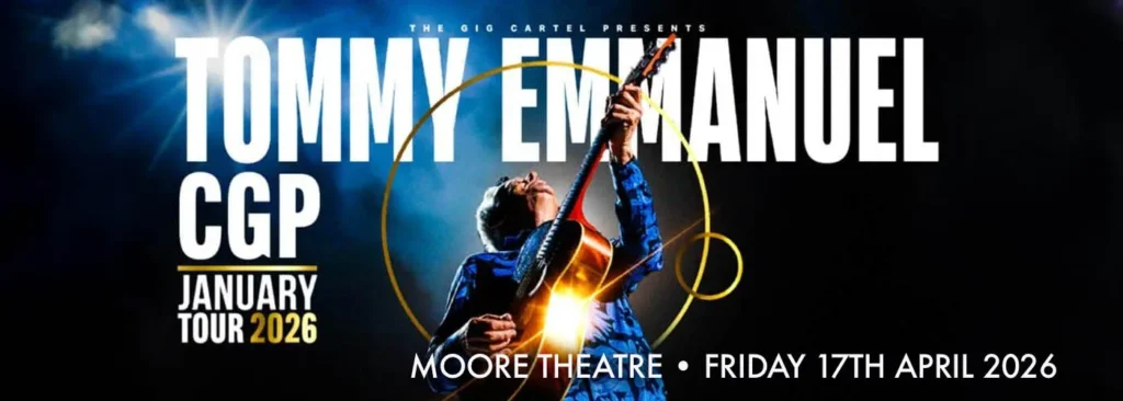 Tommy Emmanuel at Moore Theatre - WA