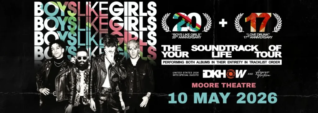 Boys Like Girls at Moore Theatre - WA