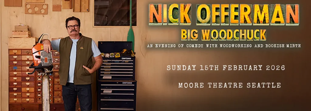 Nick Offerman at Moore Theatre - WA