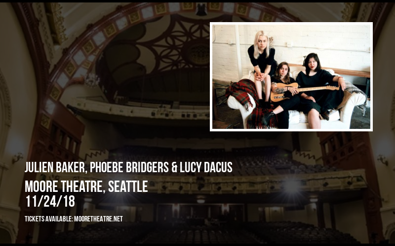 Julien Baker, Phoebe Bridgers & Lucy Dacus at Moore Theatre