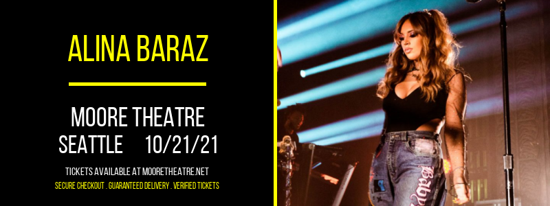 Alina Baraz at Moore Theatre tickets Alina Baraz at Moore Theatre