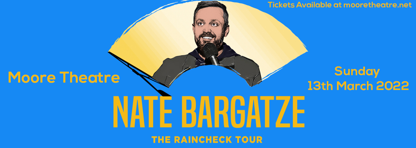 Nate Bargatze at Moore Theatre