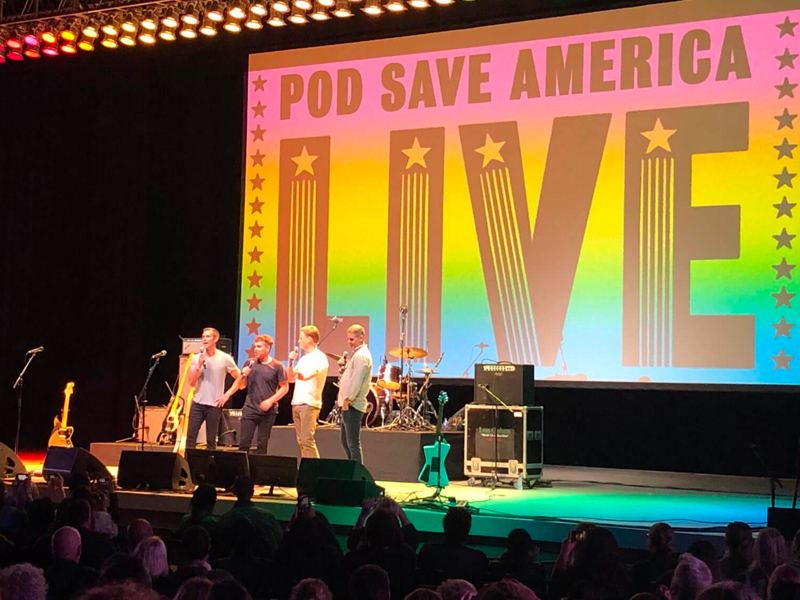 Pod Save America at Moore Theatre