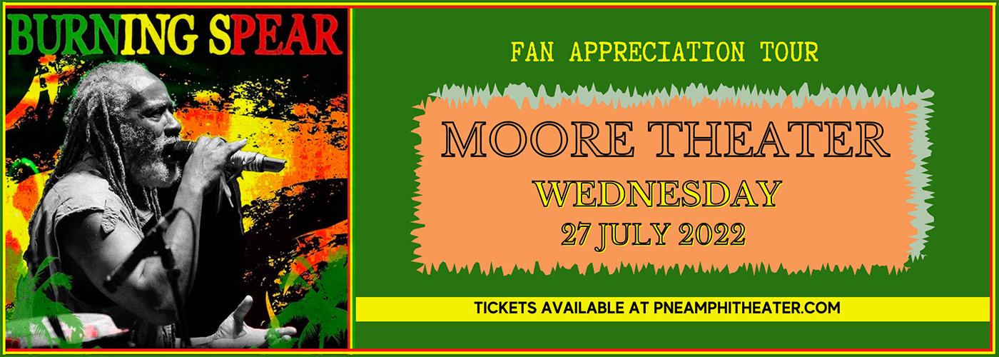 Burning Spear at Moore Theatre
