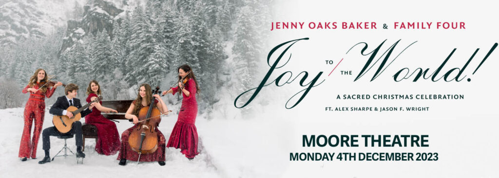Jenny Oaks Baker and Family Four at Moore Theatre - WA