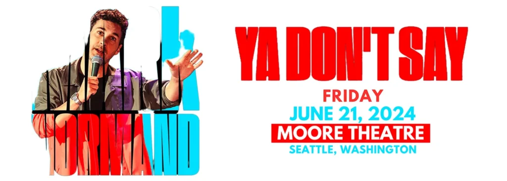 Mark Normand at Moore Theatre - WA