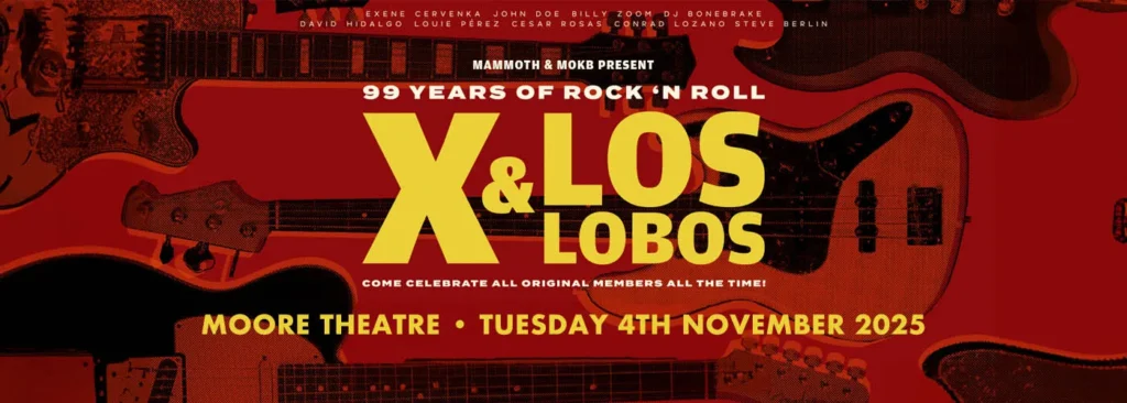 -X- & Los Lobos at Moore Theatre - WA