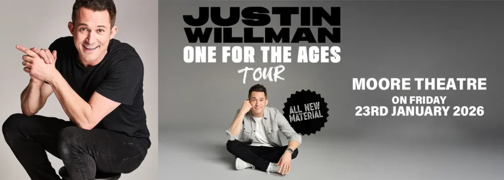 Justin Willman at Moore Theatre - WA