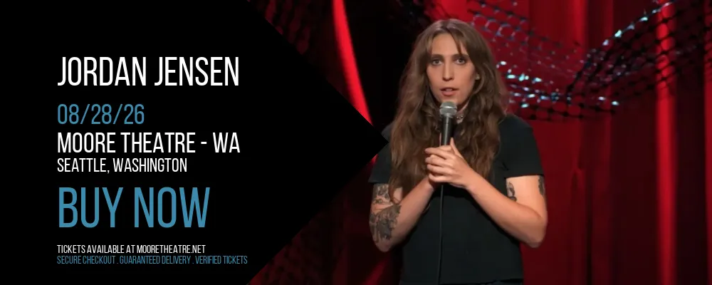 Jordan Jensen at Moore Theatre - WA