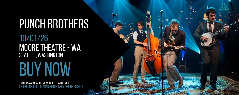 Punch Brothers at Moore Theatre - WA