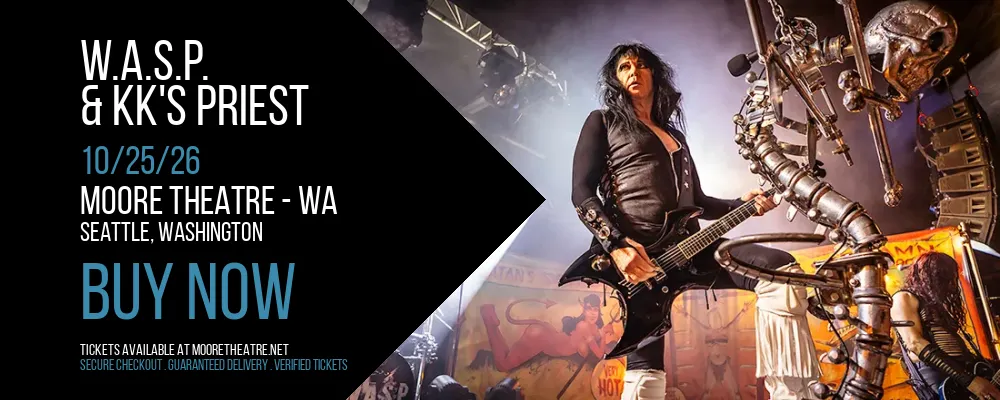 W.A.S.P. & KK's Priest at Moore Theatre - WA