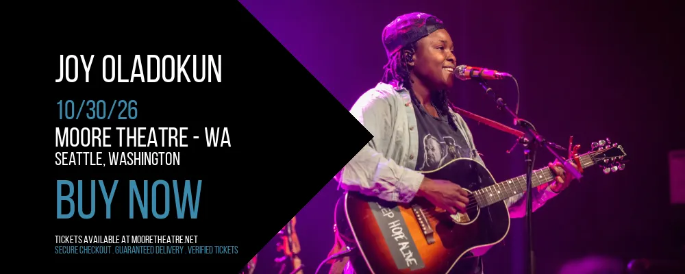 Joy Oladokun at Moore Theatre - WA